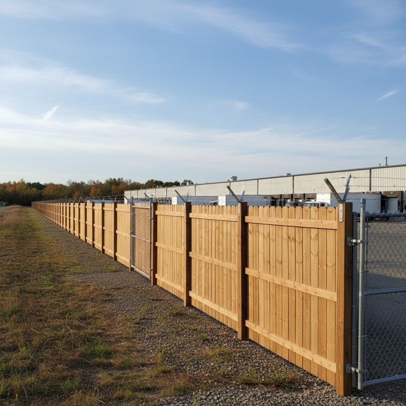 Church Fence Installation