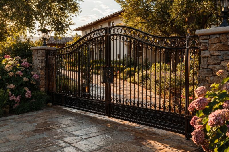 Wrought Iron Gate Installation